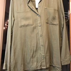 Army green long sleeve